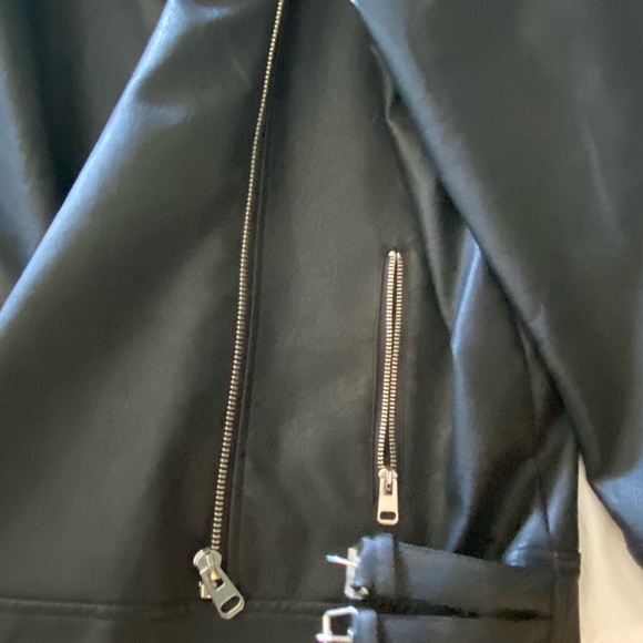 Oversized moto jacket - Picture 3 of 7